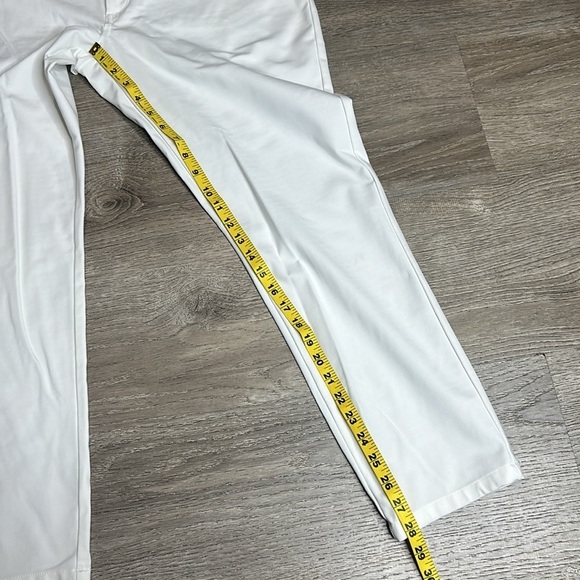 NEW KARL LAGERFELD PARIS High Rise Skinny Pants in White Sz 16 - Picture 12 of 14